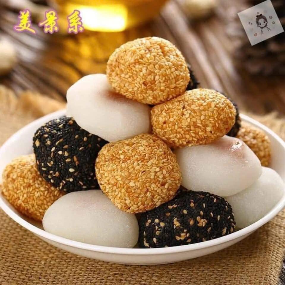 Món bánh mè thơm ngon sẽ mang đến hương vị hài hòa cho cả mâm cỗ ngày Tết