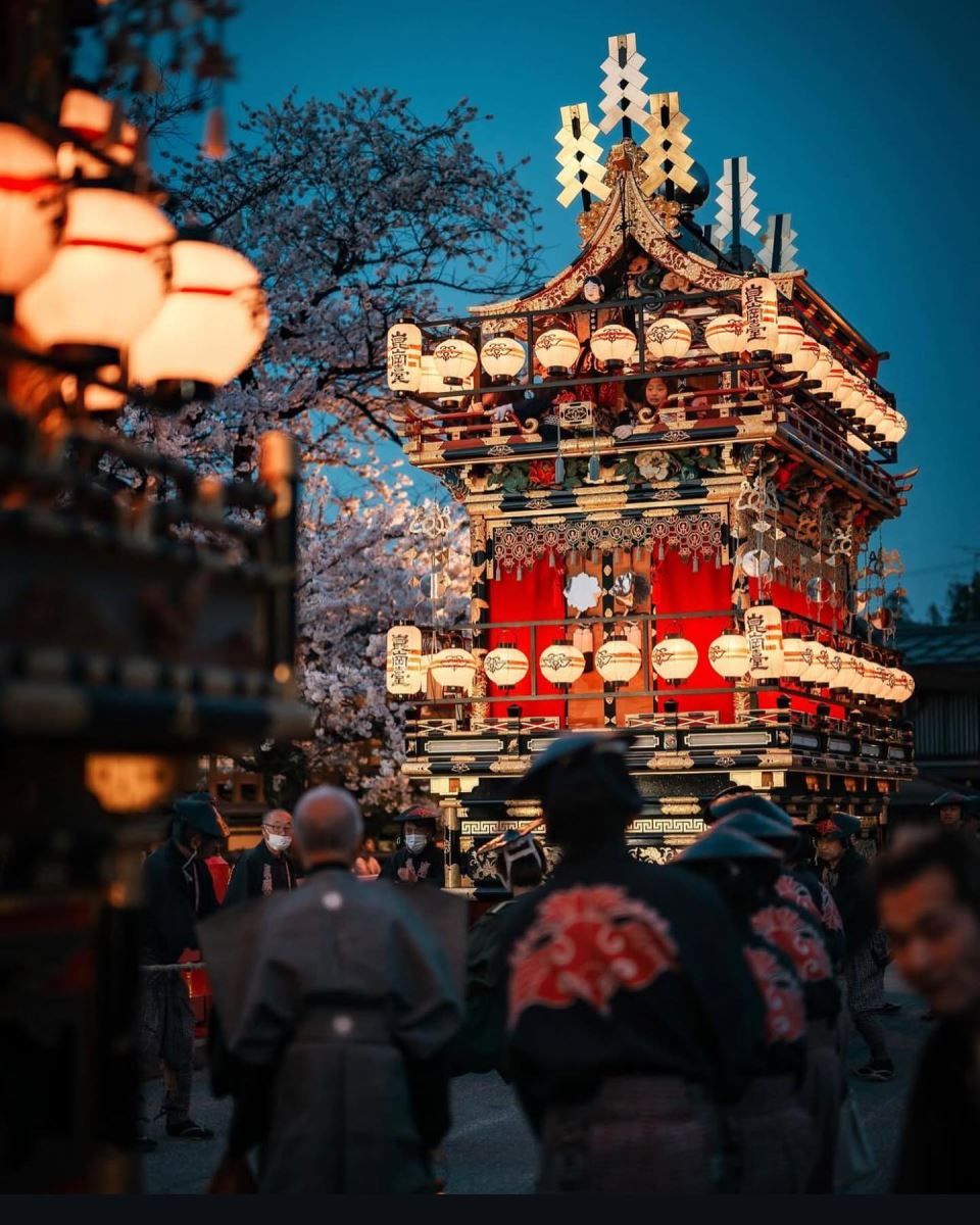 Lễ hội Takayama có lịch sử hơn 400 năm và được UNESCO công nhận là di sản văn hóa phi vật thể.