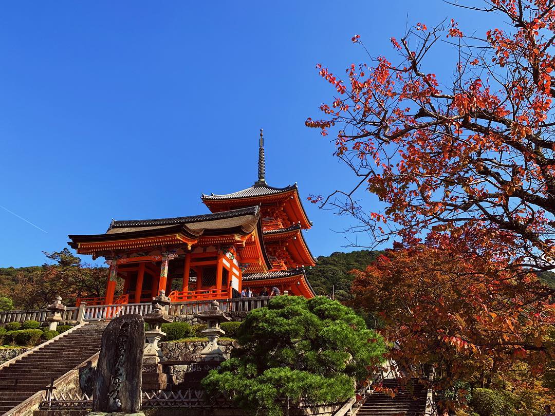Chùa Kiyomizu-dera hay còn được gọi là chùa Thanh Thủy