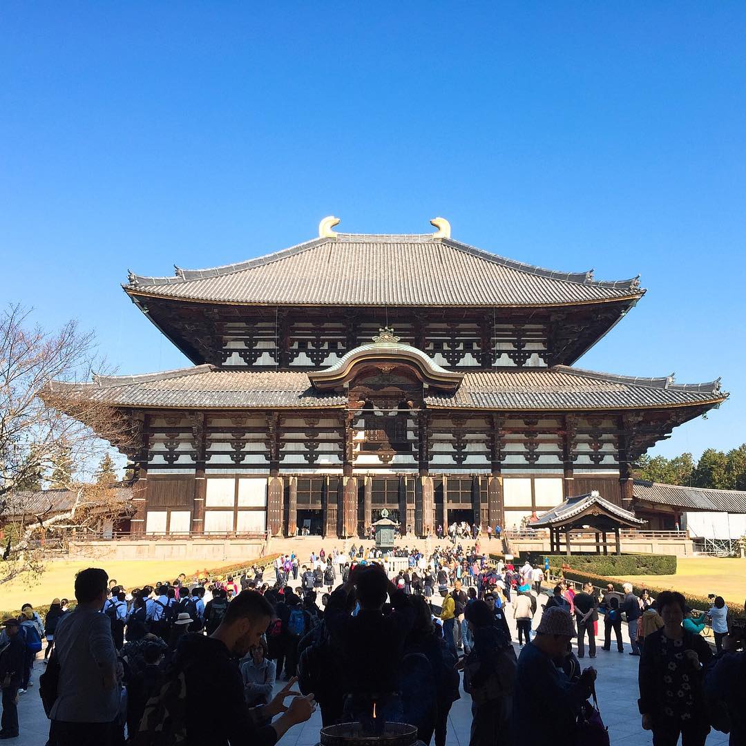 Chùa Todaiji - Ngôi chùa gỗ lớn nhất Thế Giới