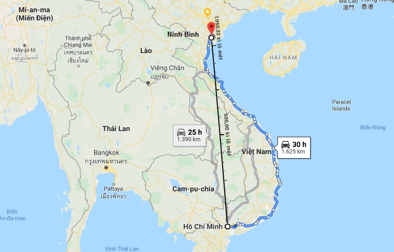 Ninh Bình - TPHCM