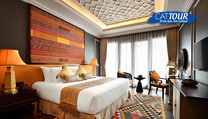 Bạn hoàn được tận hưởng và thư giãn với dịch vụ tại Silk Path Grand Hotel