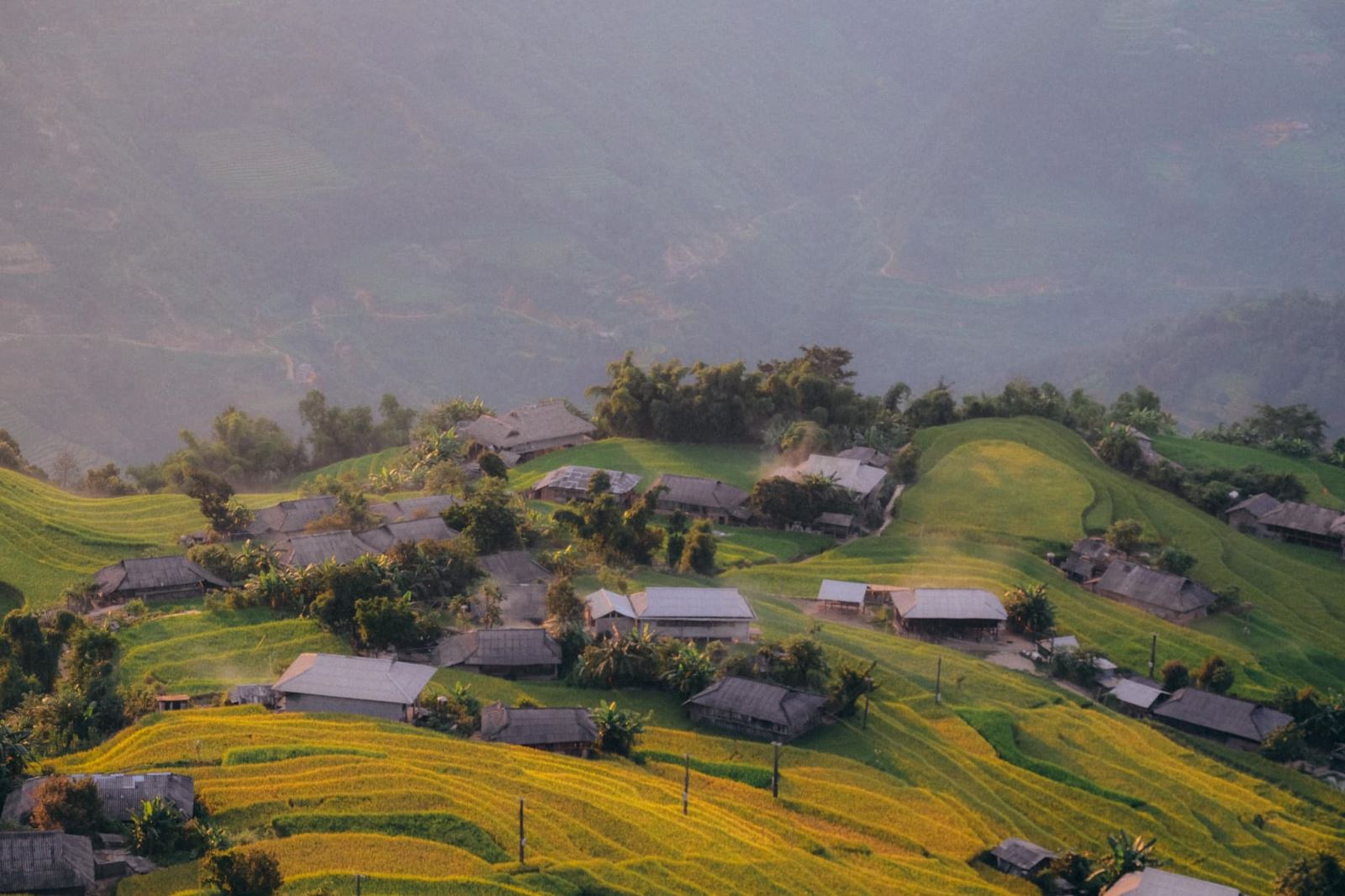 Ruộng bậc thang ở Hoàng Su Phì được xem là một trong những cảnh quan ruộng bậc thang đẹp nhất ở Việt Nam