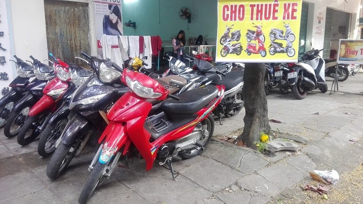 Thuê xe máy ở Huế