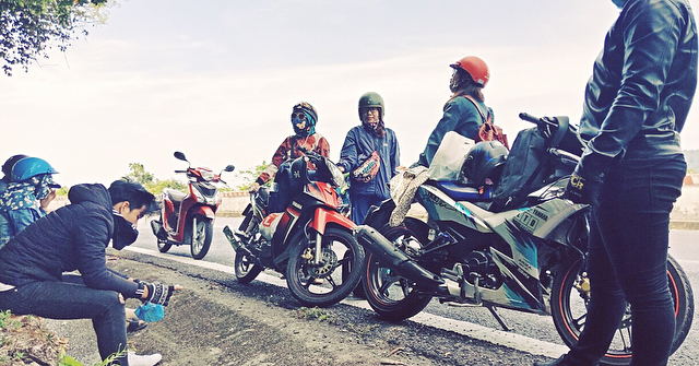 Phượt xe máy đến KDL Cảnh Dương