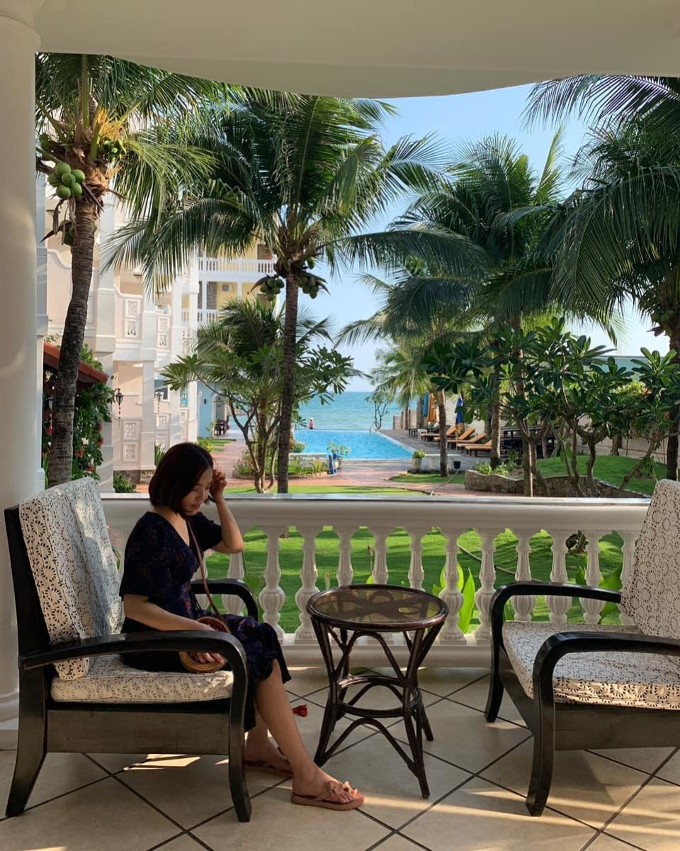 Grace phòng hướng vườn