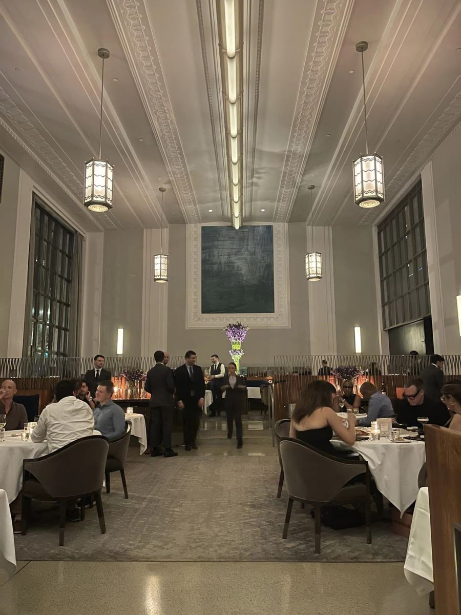 Không gian tại nhà hàng Eleven Madison Park 