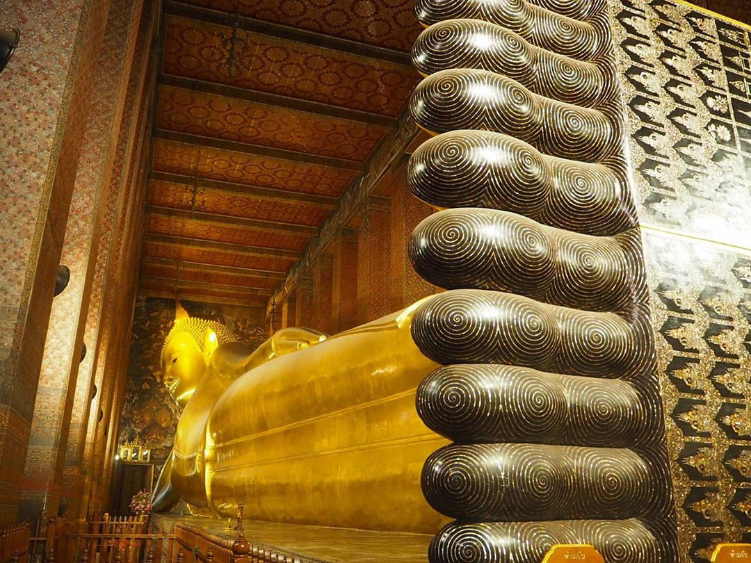 Tượng Phật Nằm ở Wat Pho