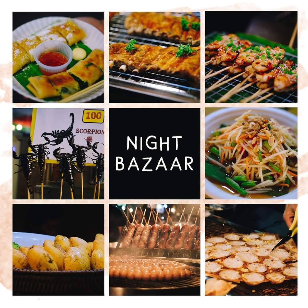 Khu chợ đêm Night Bazaar: