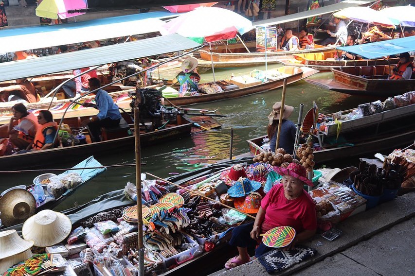 Khám phá nét đẹp riêng tại các ngôi chợ ở Thái Lan