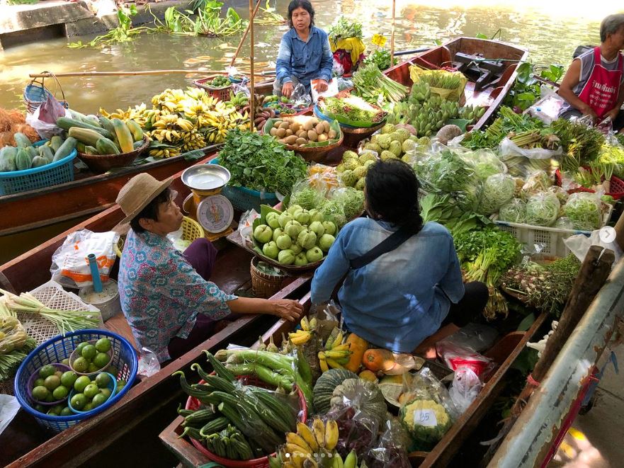 Chợ nổi Khlong Lat Mayom 