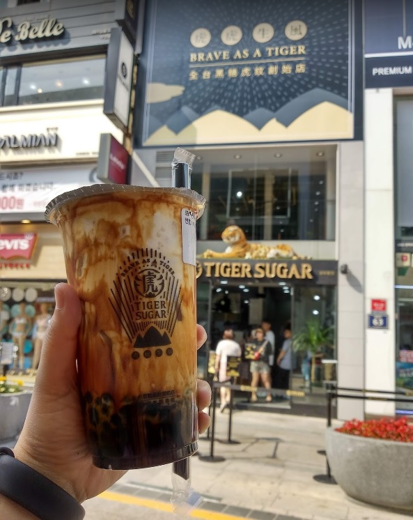 Tiger Sugar ở Busan, Hàn Quốc