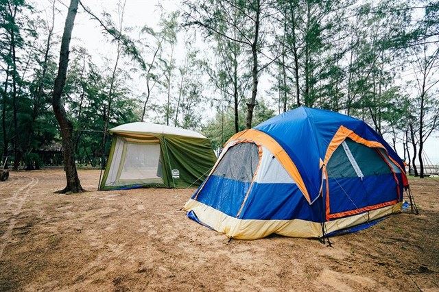 Cắm trại ở Vũng Tàu