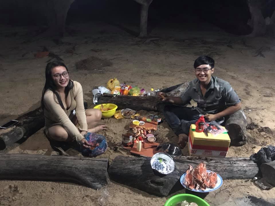 Cắm trại ở Vũng Tàu
