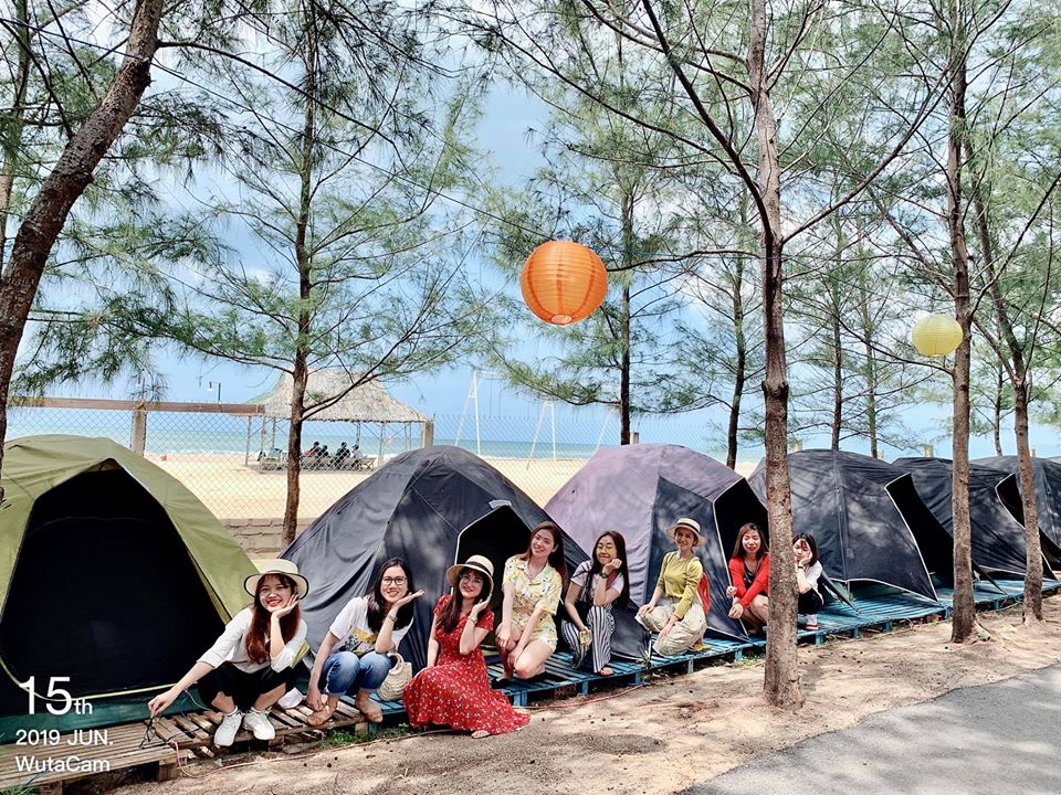 Cắm trại ở Vũng Tàu